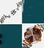 SENRUD Fashion Watches for Women Japan Quartz Rose Gold Watch Stainless Steel Mesh Band Waterproof Elegant Ladies Gifts Wrist Watch - Image 7